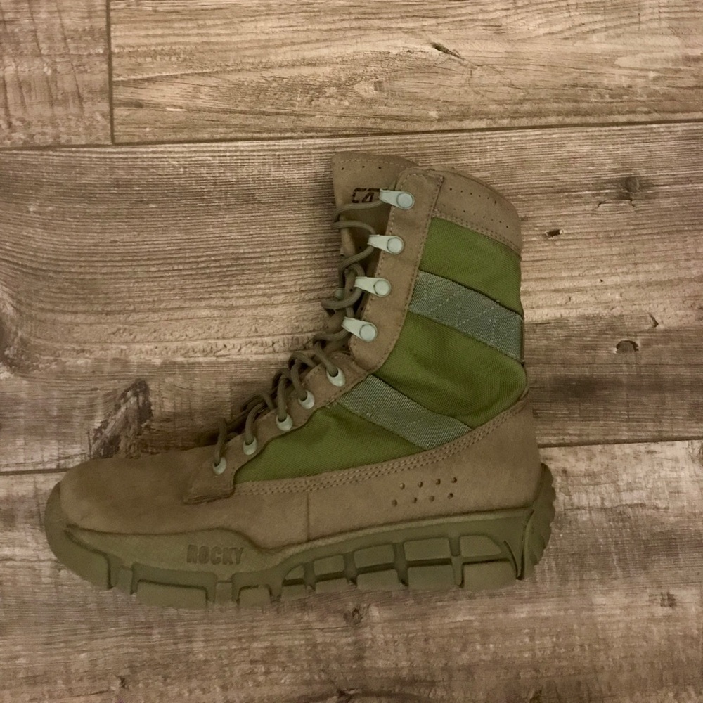 BRAND Spanking new Rocky Sage Green Boots!